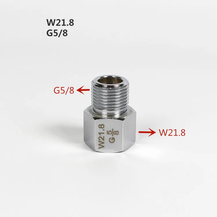 G5/8 W21.8 M22X1.5 Резьбовой Адаптер аквариум CO2 садок для рыбы фитинг конвентер балонный