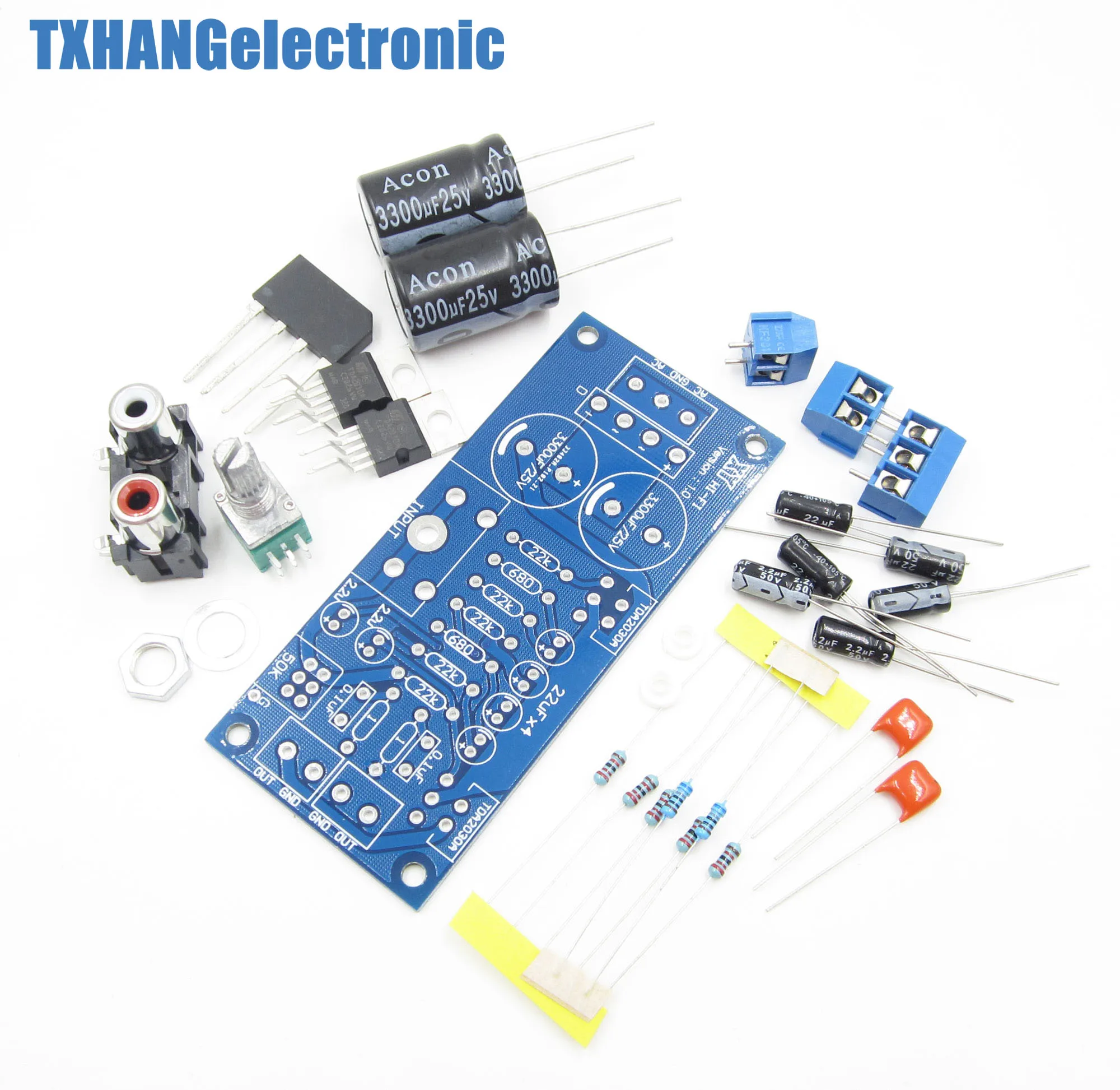 TDA2030A Audio Power Amplifier Arduino DIY Kit Components OCL 18W x 2 BTL 36W 
