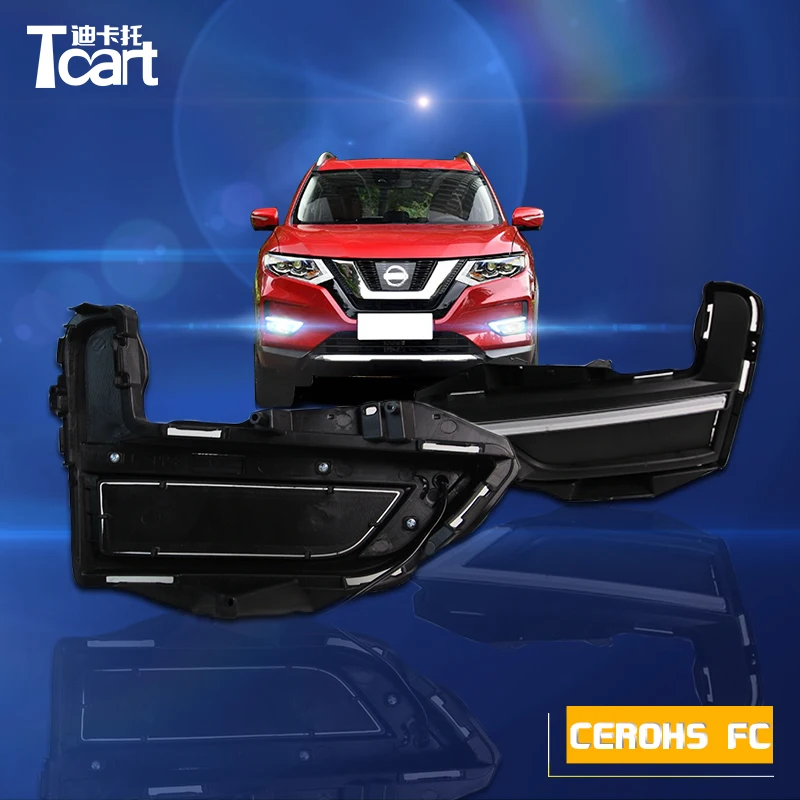 Tcart желтый сигнал поворота стиль реле 12V светодиодный DRL Дневной светильник
