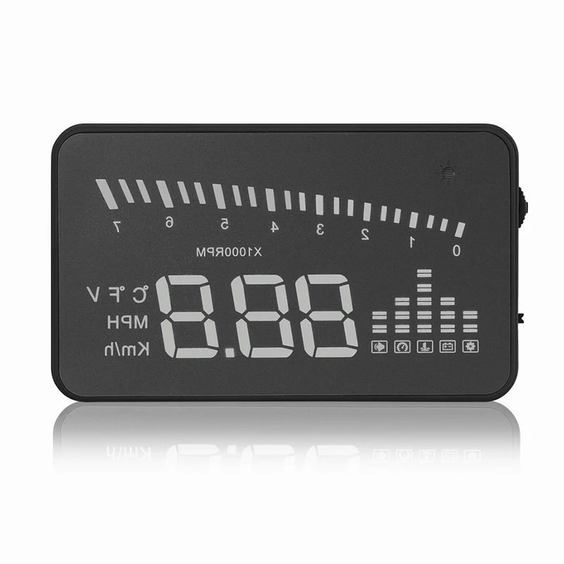  Auto styling Auto hud head up display Windschutzscheibe Projektor GPS tacho Automobil X5 3 