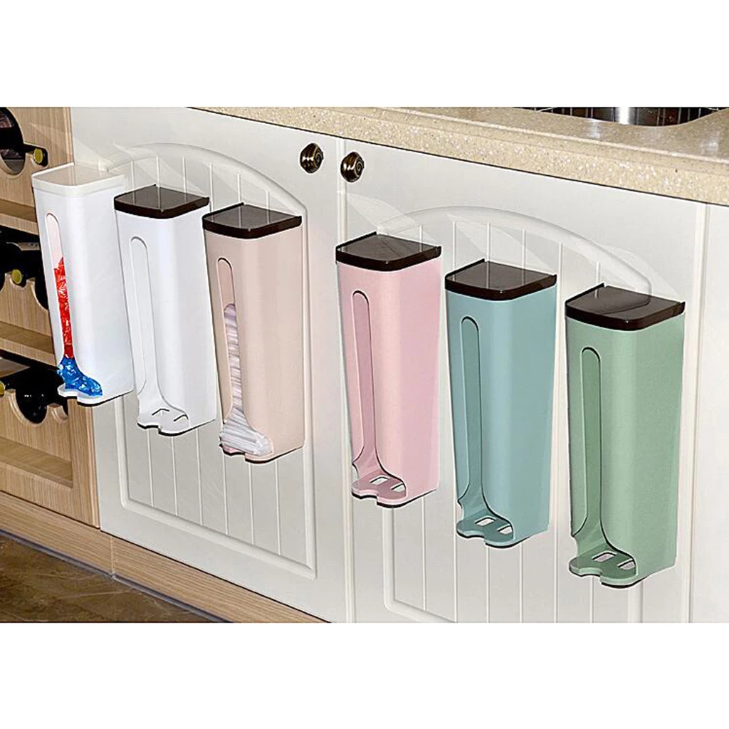 Garbage Bag Storage Box for Home Kitchen Shop Store, Rubbish Bag Container Holder