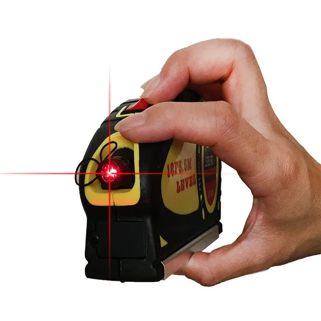 

Upgrade Multipurpose laser level line lasers Horizon Vertical Measure Tape Aligner Bubbles Ruler Measuring diagnostic-tool