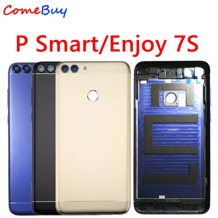 

for Huawei P Smart Back Battery Cover Rear Door Housing Case P Smart Battery Cover With Camera Lens FIG LX1 LX2 LX3 LA1