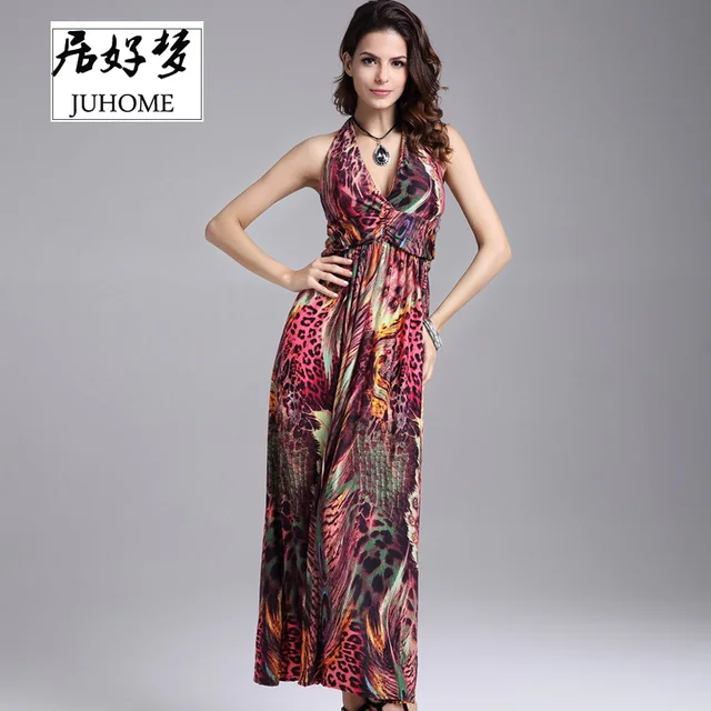 Halter Maxi Dresses 2018