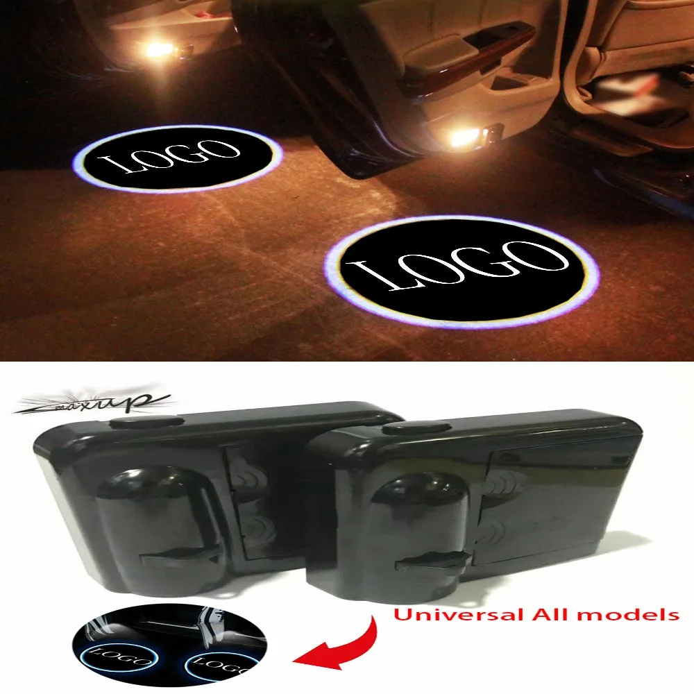 

Maxup 1pair For Suzuki Car Interior Wireless Car door logo welcome light Car accessories Laser Projector LED lamp Many pattern