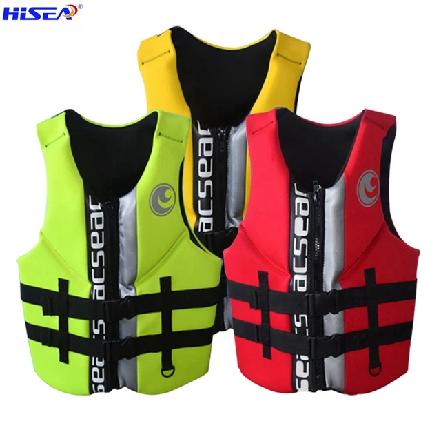 Hisea waterproof Women Men Floating Water Clothes Swimming jacket Neoprere  Quality Life Jacket Vest Surfing Fishing Rafting Kids #Affiliate