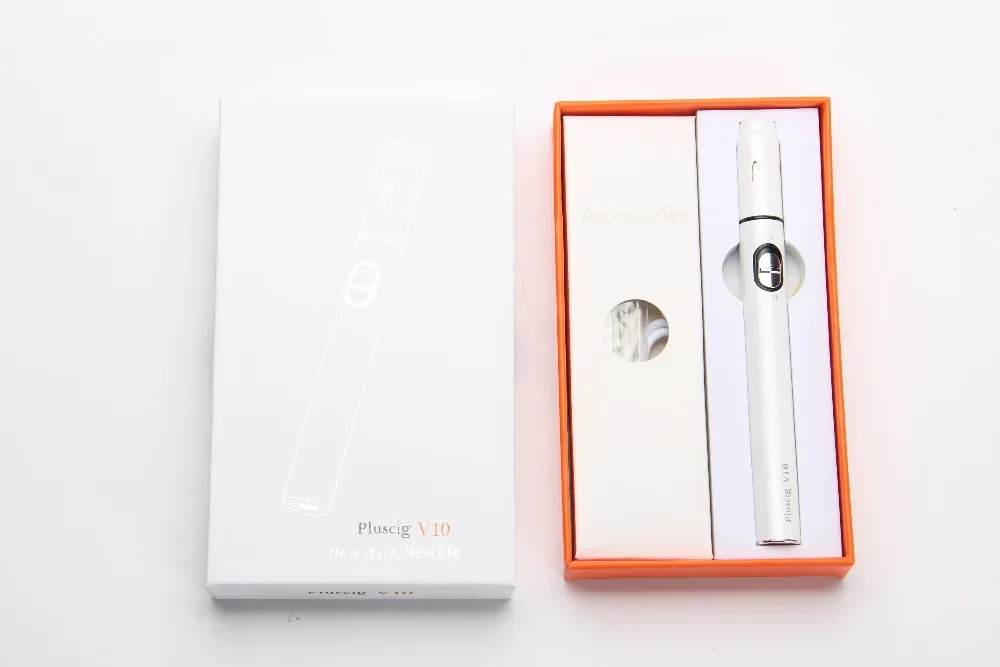 SMY Pluscig V10 Heating Stick Kit 900mAh Battery Heat Rod Electronic Cigarette forCompatibility with iQOS stick 2pcs White SMY Pluscig V10 Heating Stick Kit 900mAh Battery Heat Rod Electronic Cigarette forCompatibility with iQOS stick 2pcs White