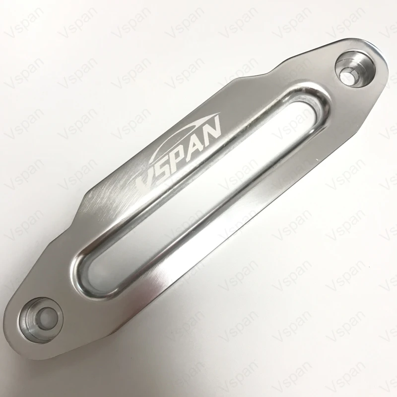 2018New 1"(254 мм) крепление алюминиевое Hawse Fairlead для синтетической лебедки трос направляющая для Jeep 4x4 лебедка 8000lbs-15000lbs