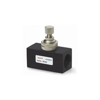 

Flow Control Valve RE-02 G1/4" Manual Check Valve One Way Throttle Valve