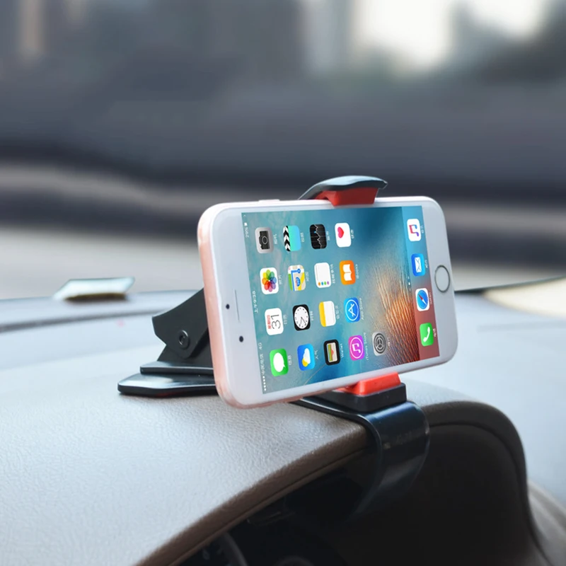 DuDa Support Car Mobile Phone Holder Adjustable Dashboard Mount Clip Smartphone Stand Universal Cellphone Accessories