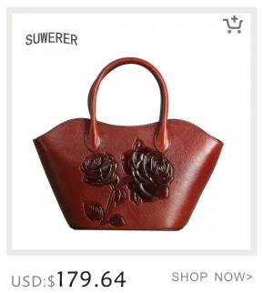 SUWERER новые женские сумки из натуральной кожи роскошные сумки известный бренд ручной работы роскошная кожаная сумка сумки на плечо