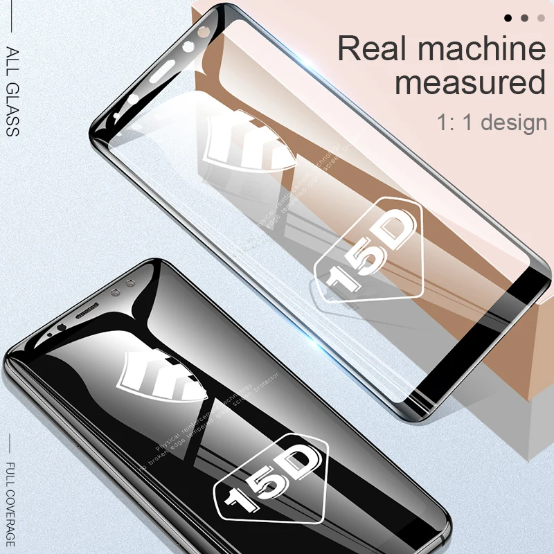 

MOOPOK 15D Tempered Glass For Samsung Galaxy A3 A5 A6 A7 9H Screen Protectors Film For Samsung A6 A8 Plus 2018 Protective Glass