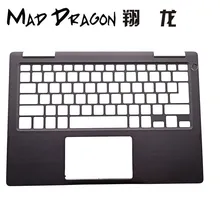 MAD DRAGON ноутбук с подставкой верхний чехол в сборе для Dell Inspiron 13 7370 7373 7380 серый C shell 012rp P12RP