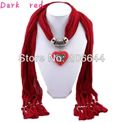 Ожерелье с подвеской в виде сердца, шарфы, шарф, новый стиль, бесплатная доставка, год свиньи