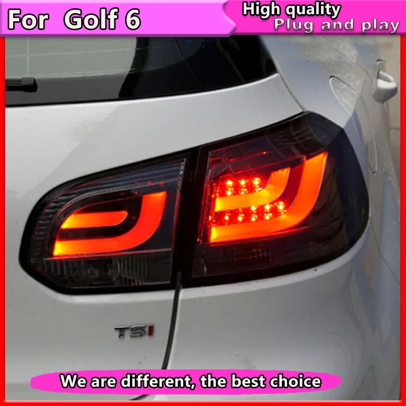 Стайлинг автомобиля для VW GOLF 6 MK6 GOLF6 R20 задний светильник s светодиодный фонарь DRL +