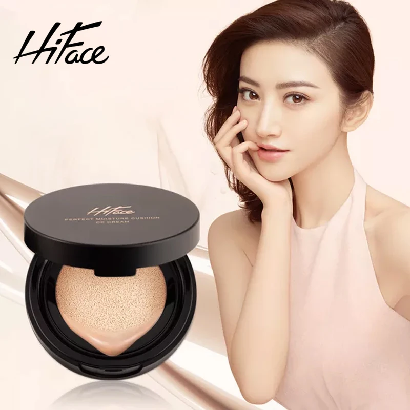 HIFACE бренд Cushion Foundation Face Base 15 г CC крем Долгое легко носить корректор Отбеливание