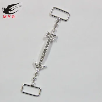 

Free Express Shipping 240 pcs/lot Rhinestone Connector Bikini Connector Shoe Buckle Invitation Buckle Bag Buckle RC111107