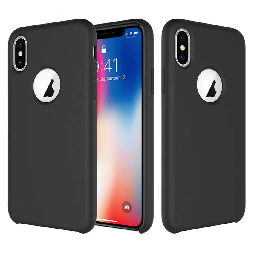 

Asuwish Original Silicone Case for Iphone X Iphone Xs Max Smooth Gel Rubber Phone Cover for Iphone Xs Iphone Xr Protective Coque