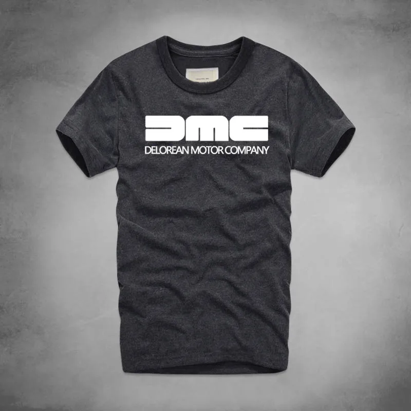 

Good Printed Summer Fashion DMC DeLorean Men T-Shirt Back To The Future Film Gildan T Shirt Cotton Men Short Sleeve Tee Shirts