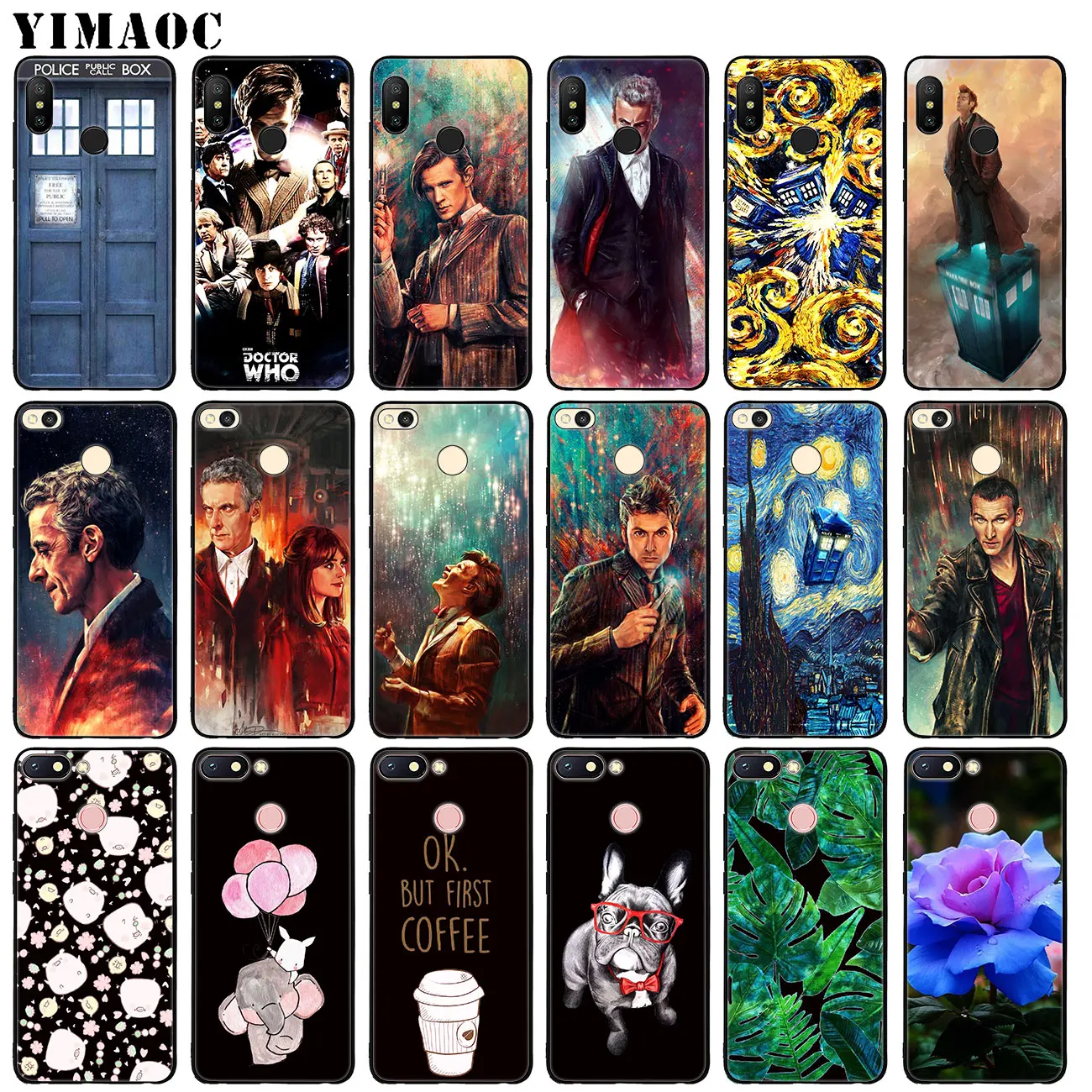 Мягкий силиконовый чехол для телефона YIMAOC Tardis Xiaomi MI 10 9 9T CC9 CC9E A3 Pro 8 SE A2 Lite A1 Mi10