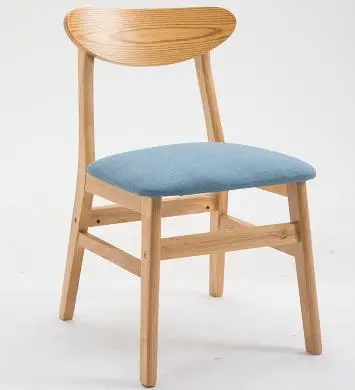Луи Мода обеденные стулья Твердые современный минималистский скандинавские бытовые один - Цвет: G4