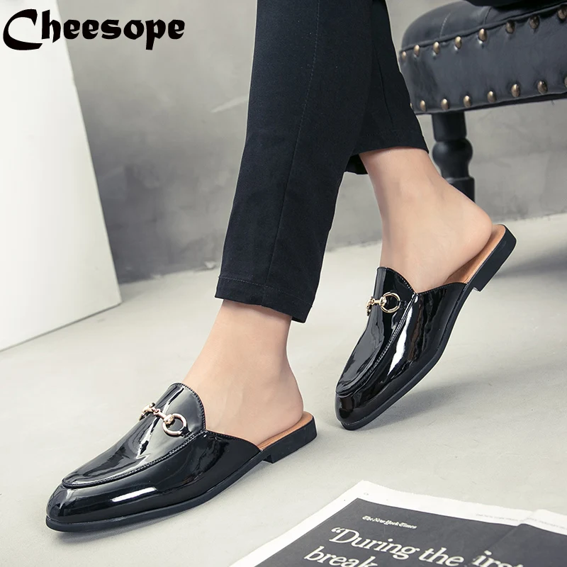 backless men's shoes