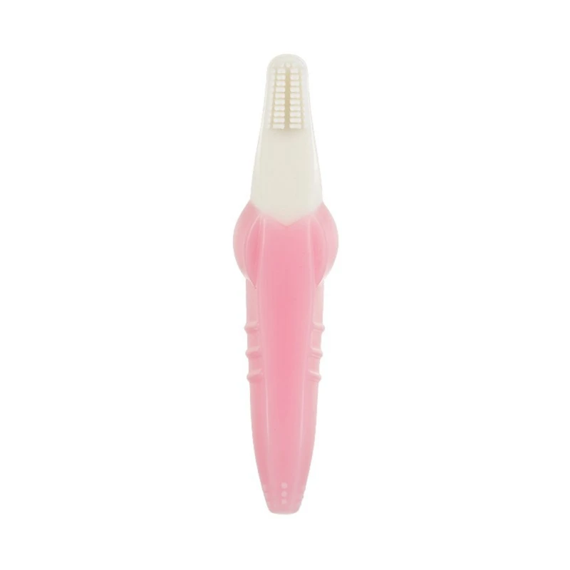 

Baby Silicon Toothbrush Children Teeth Clear Soft Silicone Infant Tooth Brush Rubber Cleaning Baby Brush