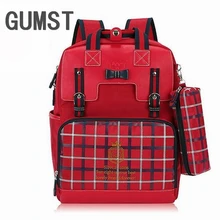 GUMST/Новинка года, рюкзаки высокого качества с 16 дюймовыми подушечками для девочек, школьные сумки для девочек, детская сумка для школьниц