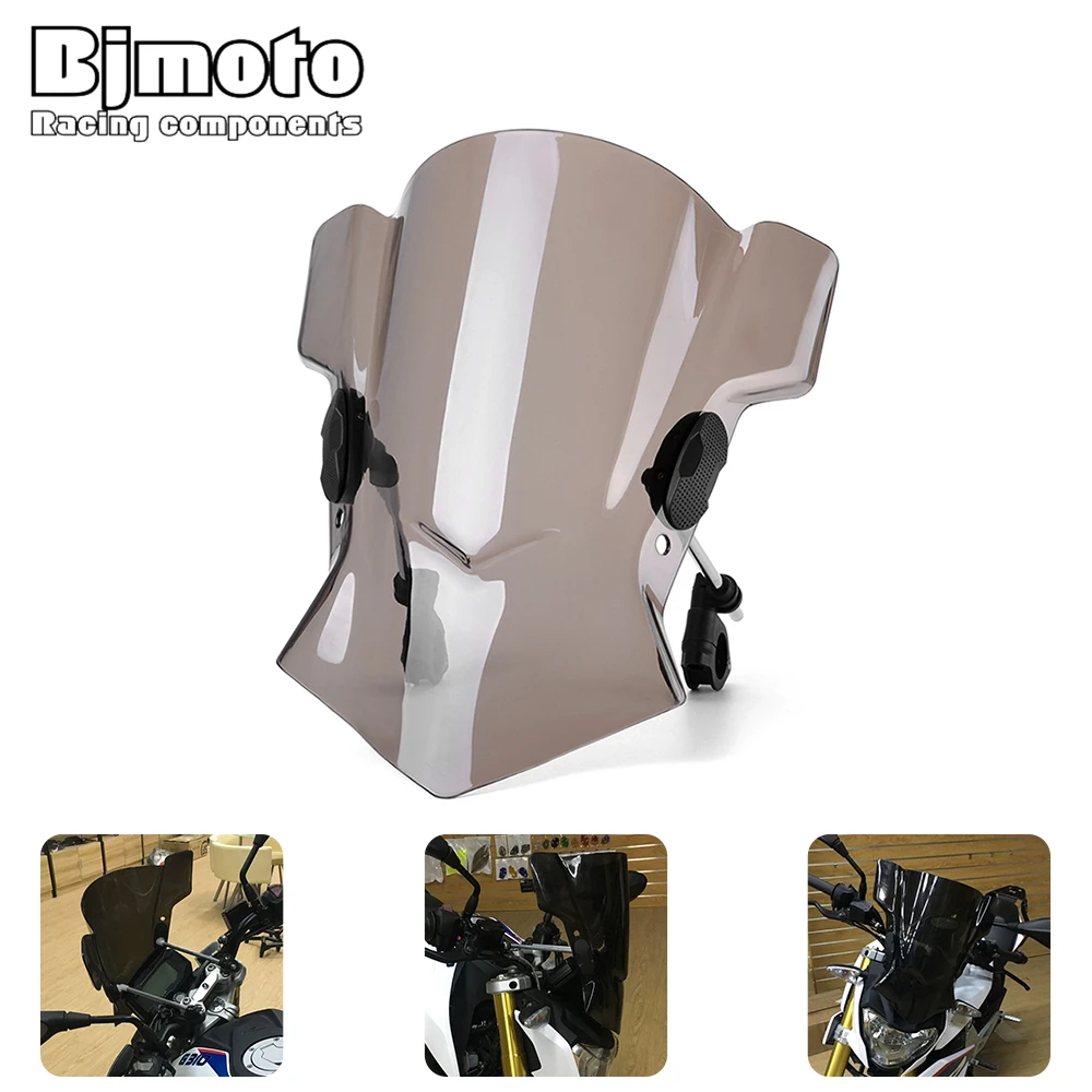 Дефлектор ветрового стекла для Kawasaki Z1000 2010- Z750 2007-2011 Z750R ZR1100 ZR7S ER-6N Aprilia Мана 850 шифер