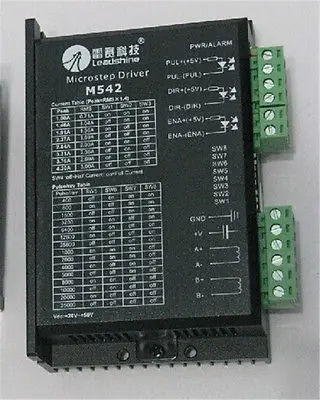 

DHL/EMS 2*CNC Stepper Drive 2ph 1~4.2A 24~50VDC Matching Nema17 23 Motor M542 Leadshine -A2