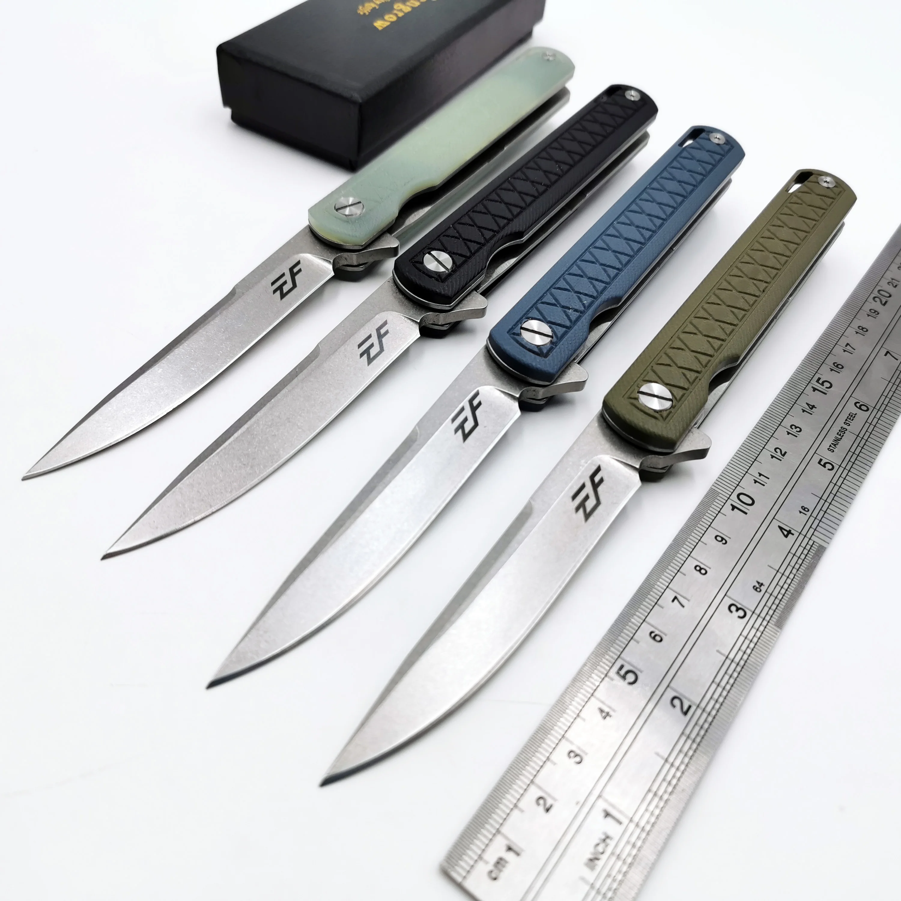 

High Quality Ball Bearing Folding Knife D2 Blade Steel G10 Handle Outdoor Camping Survival Knives Hunting Tactical EDC Tools