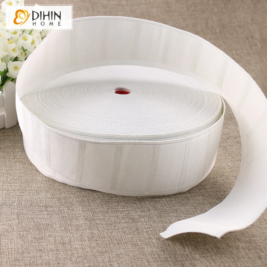 Curtain hook cloth tape curtain accessories white hook ribbon tape