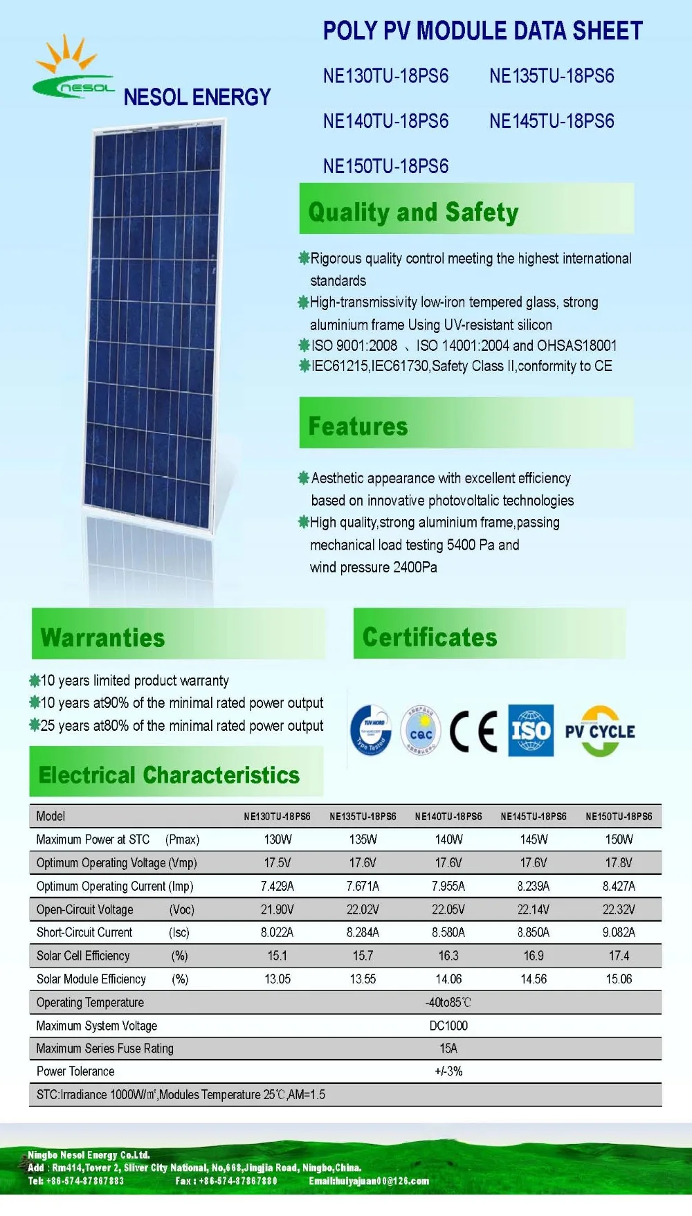 130 W, 135 W, 140 W, 145 W, 150W 12V 36 V клеток мульти/поликристаллические солнечные панели, рамка фотогальванического модуля для детей возрастом от 12V домашняя система и приложения