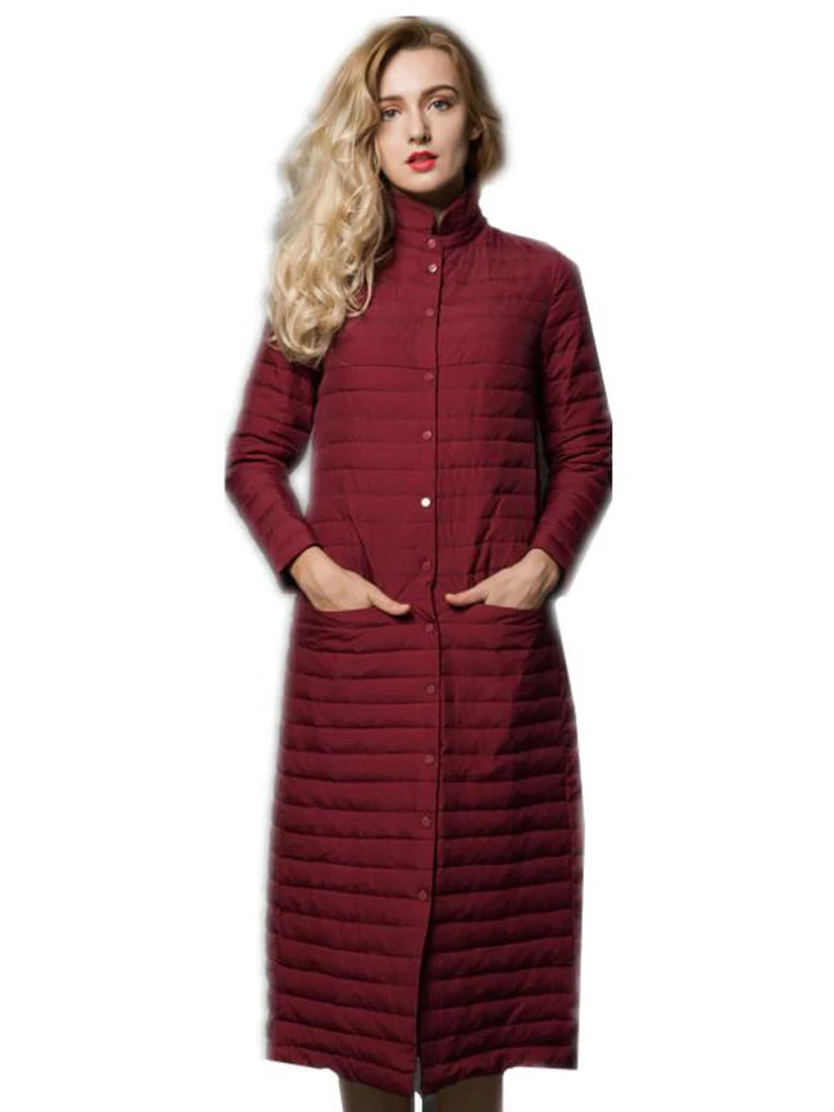 

Long Coat Women Lightweight Jacket female Parka Women's Winter Clothing Abrigos Mujer Invierno Woman Winter Coats And Jackets