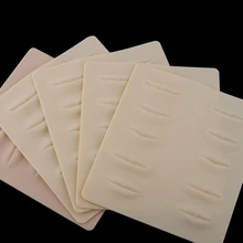 5 шт./партия 3D Губы постоянный макияж Косметическая Кожа для обучения татуировкам 22x19 см Постоянный Макияж Губы практика кожи