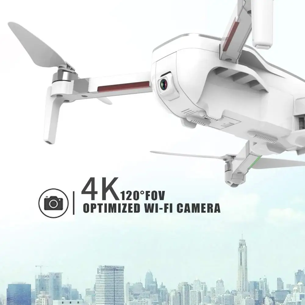 Бесщеточный Радиоуправляемый вертолет CSJ X7GPS 4K с камерой Wi Fi FPV дистанционным