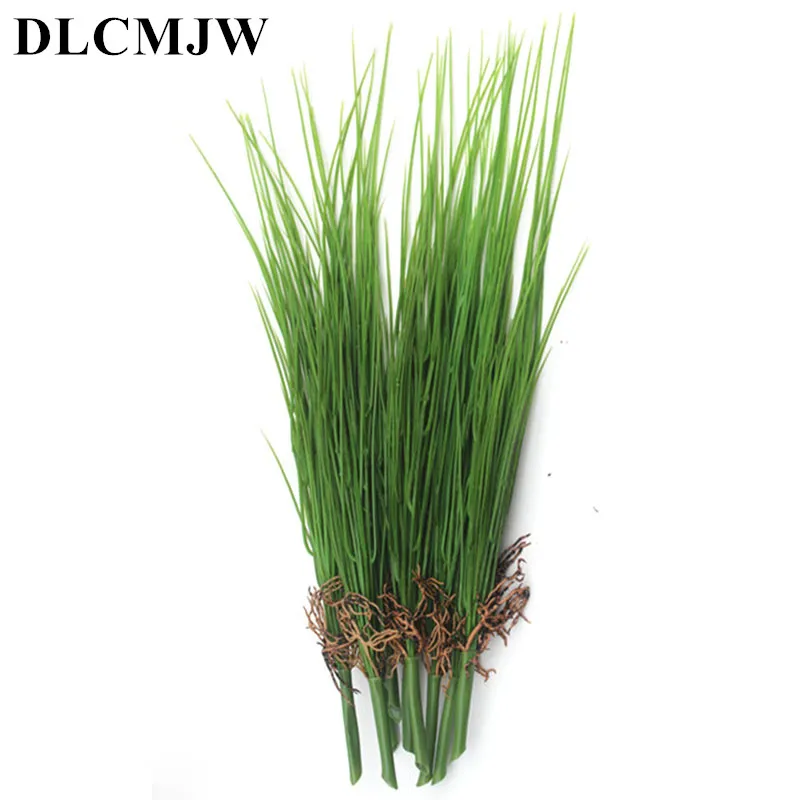 Artificial grass Fake plant Plastic Flower Artificial Plants Green