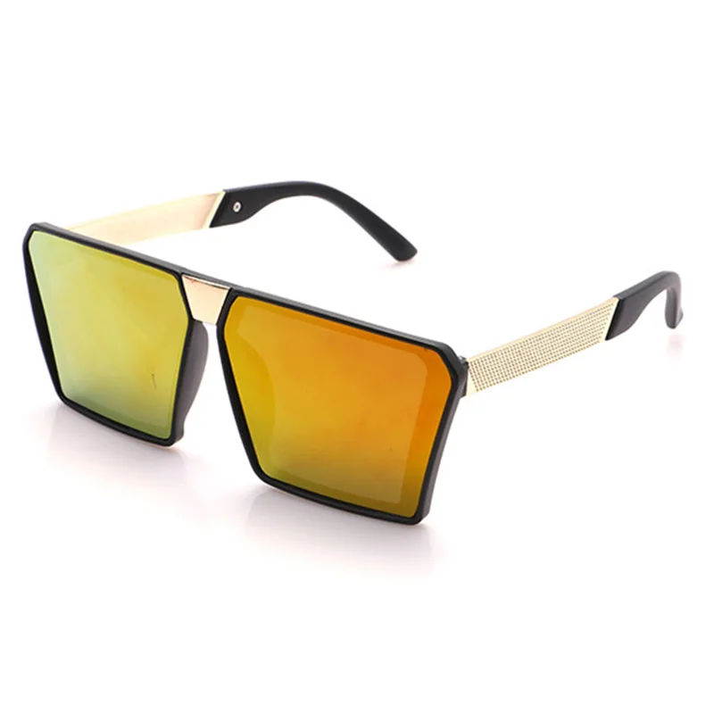 Glitztxunk модные очки дети солнцезащитных очков безопасности Покрытие Солнцезащитные очки Ретро Высокое качество объектив Марка Дизайн мальчиков/девочек очки