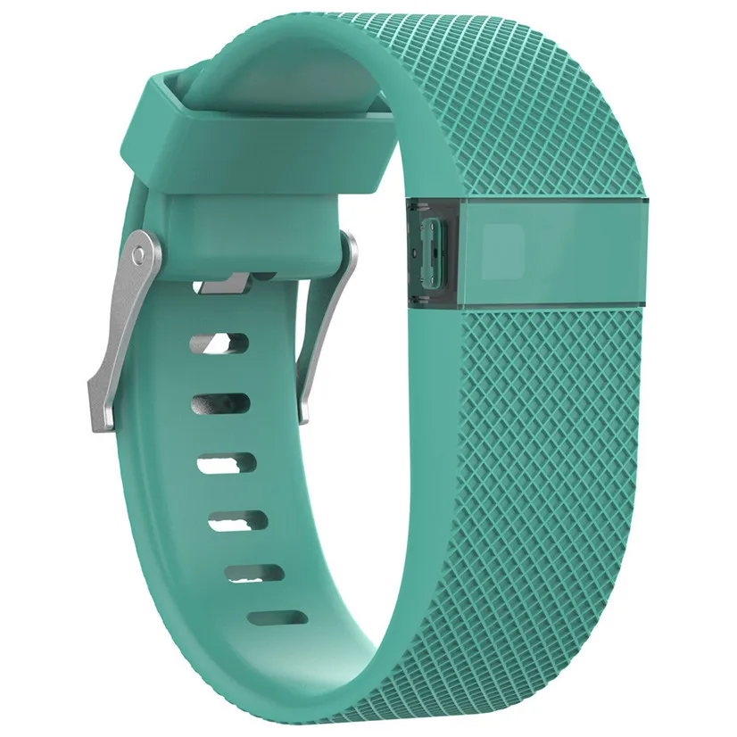 Сменный силиконовый ремешок резиновый ремешок браслет для Fitbit Charge HR Прямая поставка заводская цена - Цвет: Green