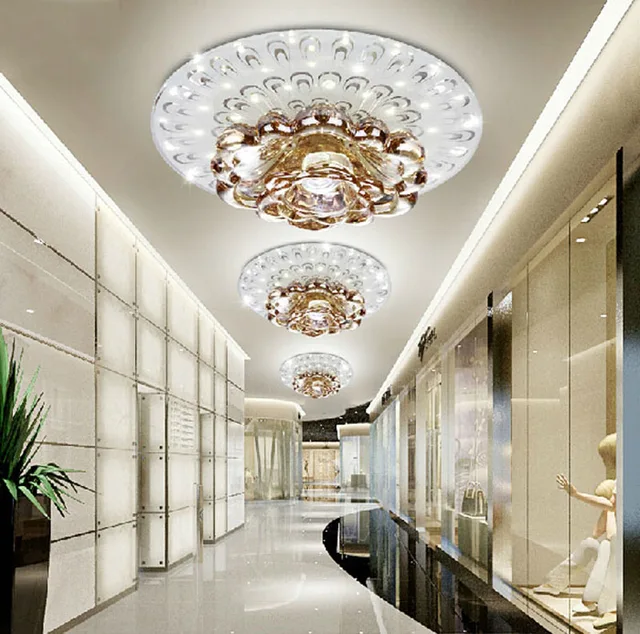 Kreatif Kristal Led Lampu Langit Untuk Koridor Ruang Tamu Kreatif Kristal Led Lampu Langit Untuk Koridor Ruang Tamu R Tidur Downlight