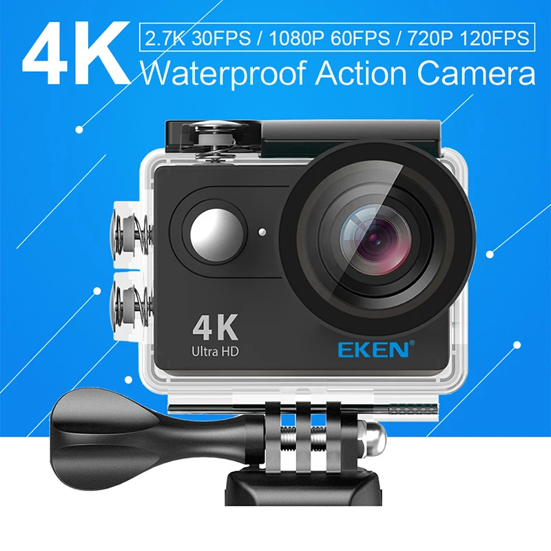 EKEN H9 H9R Ultra HD 4K 25FPS Wifi Action Camera 30M Waterproof 2 Inch Screen 1080p