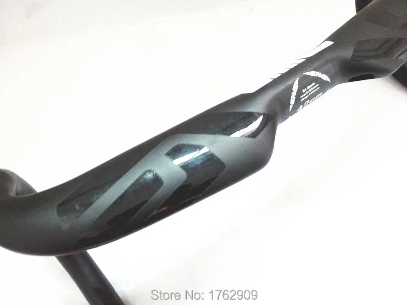 estrada fosco ud fibra carbono completo guiador