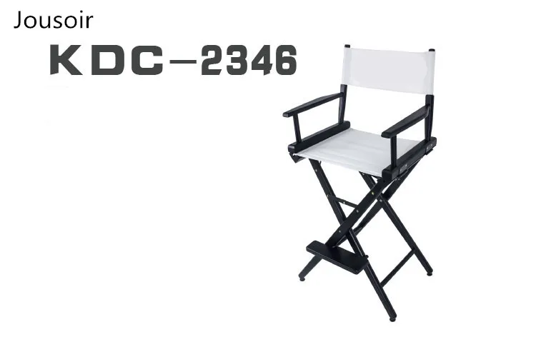 Твердые Вуд, холст кресло директора в сложенном виде высокие ноги сидение для отдыха Портативный Крытый наружной рекламы стул cd50