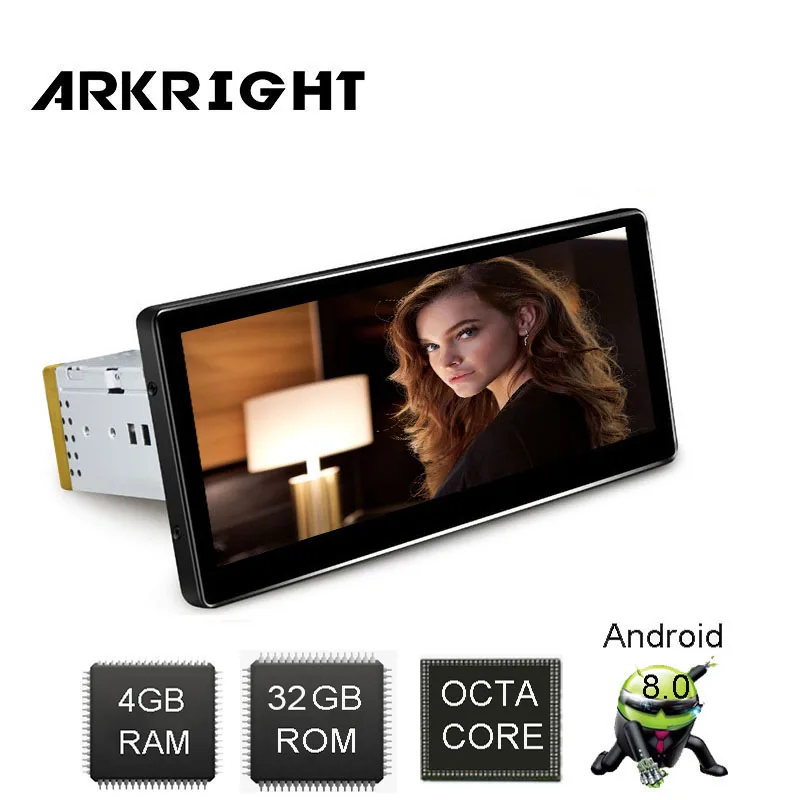 

Hot 8.8" 1 Din Car Radio 4GB+32GB PX5 Digital Amplifier Octa Core Android 8.0 Universal Car HD GPS Navigation Multimedia Player