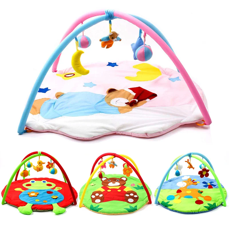 

Baby Developing Mat For Newborns Cartoon Pattern Kids Rug Soft Thick Baby Activity Gym Educational Carpet For Children