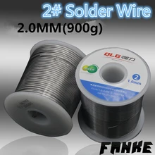 900 г/1 шт 2#2,0 мм 45% Олово 55% свинцовый припой проволока расплава канифоль Ядро пайки сварки
