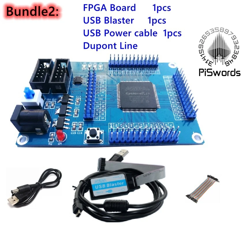 FPGA ALTERA макетная основная плата комплект CYCLONE IV EP4CE EP4CE6E22C8N плата Blaster usb jtag Образец Кода SCH