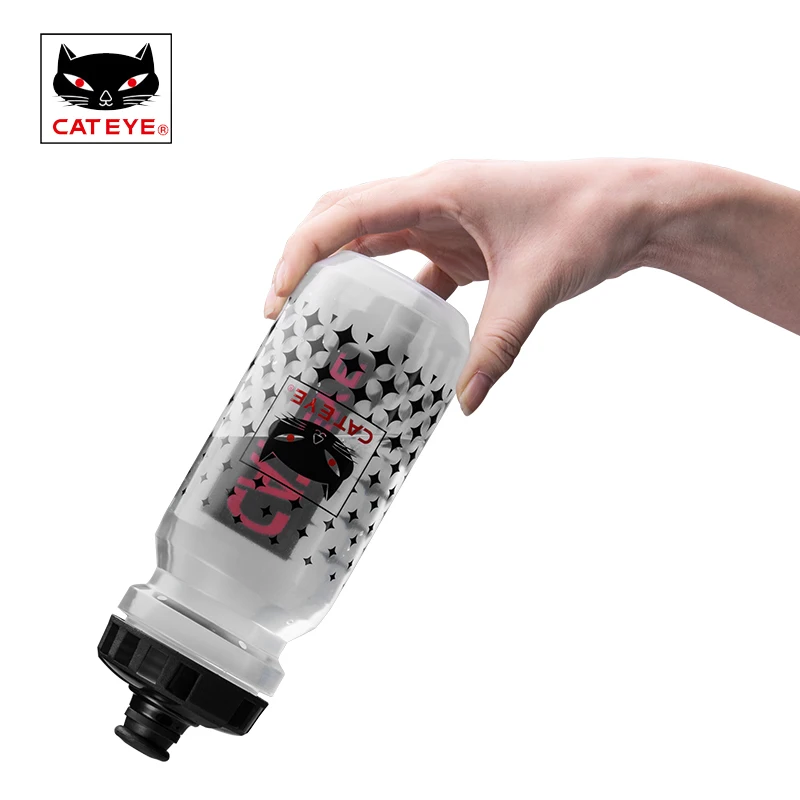 Cateye PP5 велосипедные бутылки для воды велосипедный портативный спортивная бутылка фляга для велосипеда сжатие 600 мл бутылка для воды С Пылезащитным покрытием