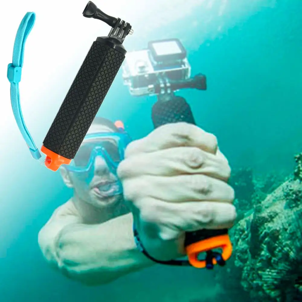 

Float Hand Grip Buoyancy Rod Pole Stick Monopod Tripod For Gopro Go Pro Hero 5 4 3 Xiaomi Sport Camera