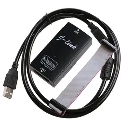 1 шт Пластик высокое Скорость j-ссылка JLink V8 USB ARM JTAG эмулятор отладчик J-Link V8 эмулятор